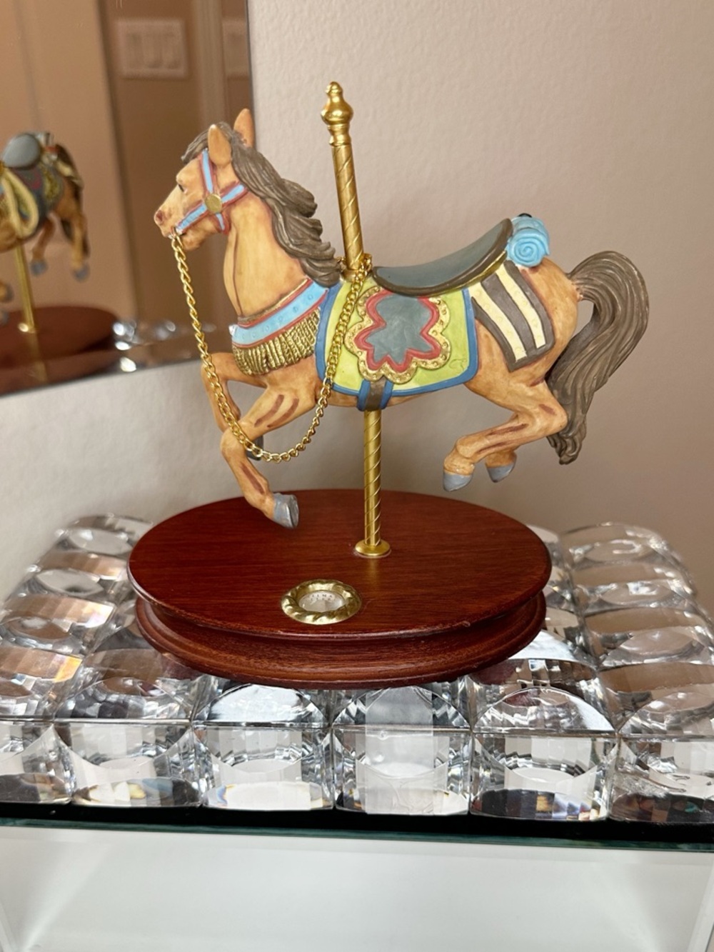 1991 Tobin Farley Hallmark Galleries Charles Looff Carousel Horse figurine
